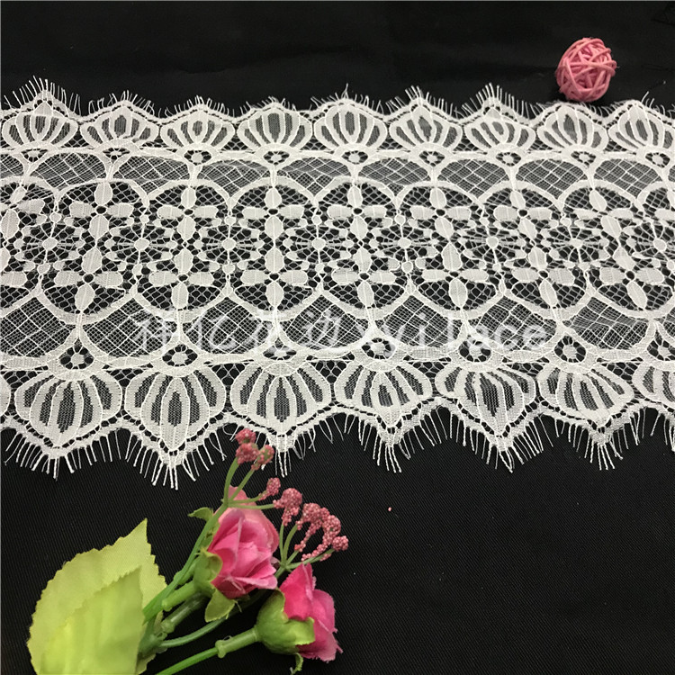 Wholesale of non-elastic lace, lace curtains, lace clothing, lace water-soluble embroidery bras, watermark lace fabric Application Scenario