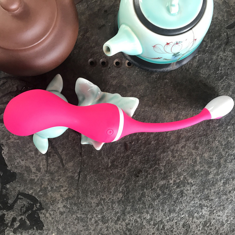 New adult products for women's sex, silicone remote-controlled egg jumping, heating and vibration full figure