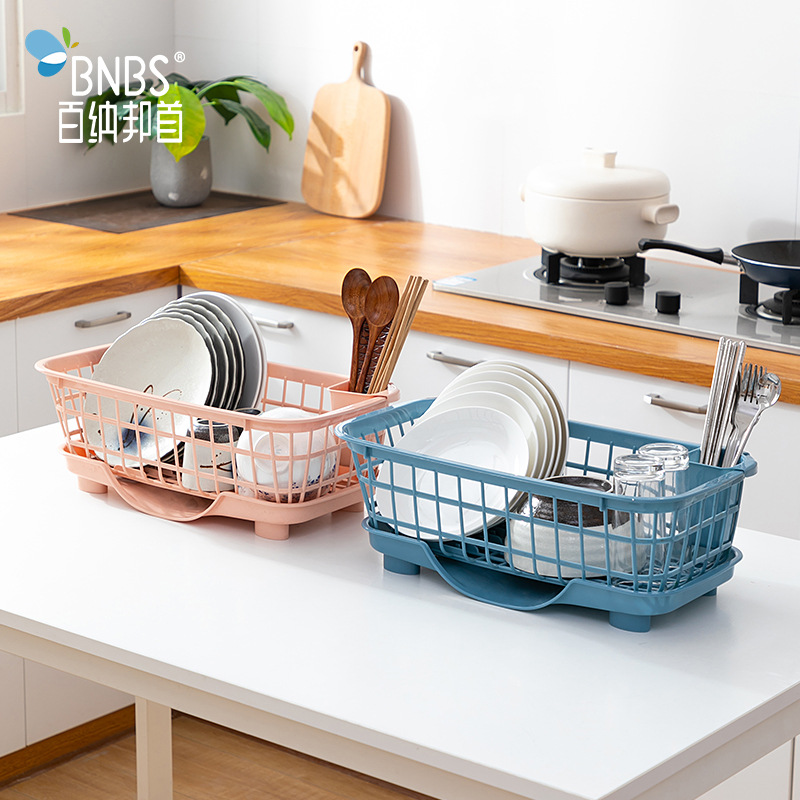 Kitchen plastic bowl rack Drain rack tableware drain rack Storage rack Rack Dish rack Organizing rack