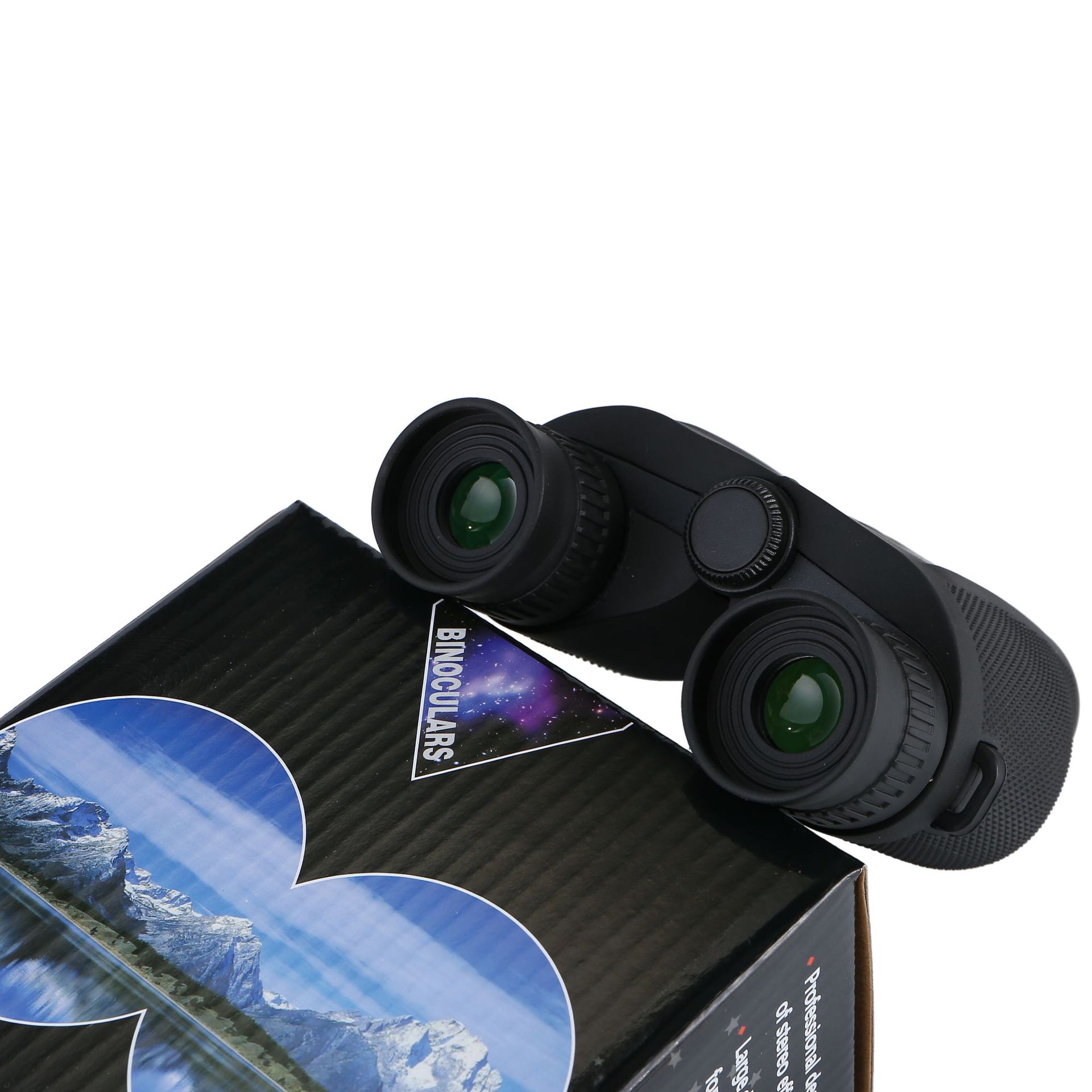 Eyebre nuevo binoculares de mano TD38 10X25 nitrox llenado a prueba de choques impermeable hd binoculares little paul Item Picture