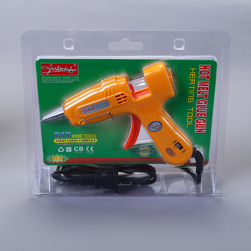 15W/25W dual-speed glue gun, household low-power hand tool hot melt glue gun in stock, wholesale glue stick gluing machine Item Picture
