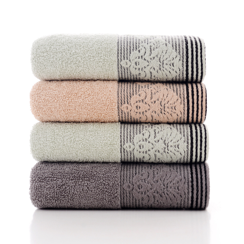 Cotton Towel New European Flower Adult Face Towel Couple Soft Towel Customized Employee Welfare Gift Towel Item Picture