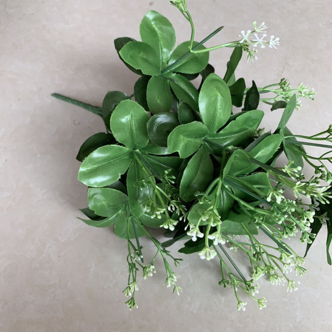 Manufacturers direct screen flower material simulation plant fake flower plastic flower kumquat tree orange tree simulation with grass decoration Application Scenario