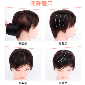 个护/家清/假发/真发假发细节图