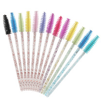 Disposable crystal wand Eyelash brush Nylon hair makeup brush grafted eyelash eyelash curl comb makeup lip gloss wand
