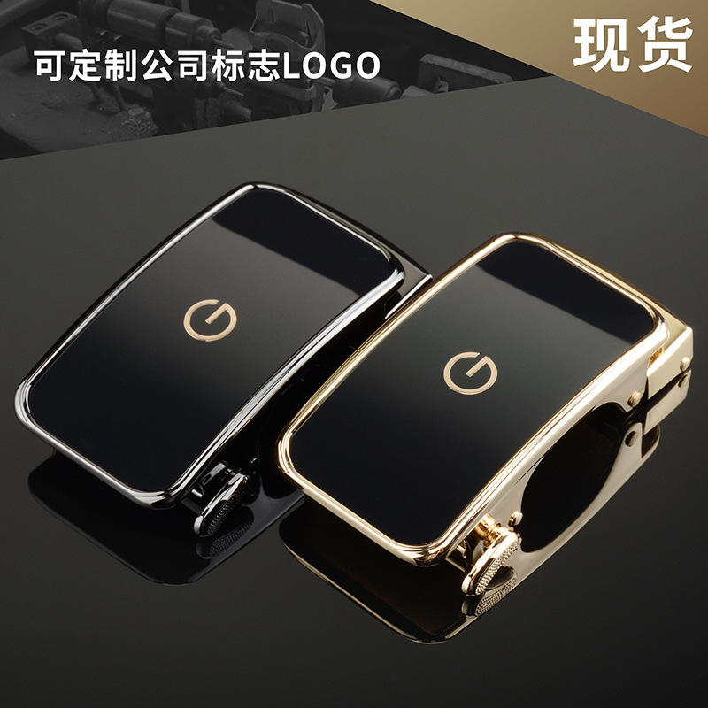 皮带头男厂家定制LOGO高档皮带扣 定做合金自动扣头工厂皮带扣头