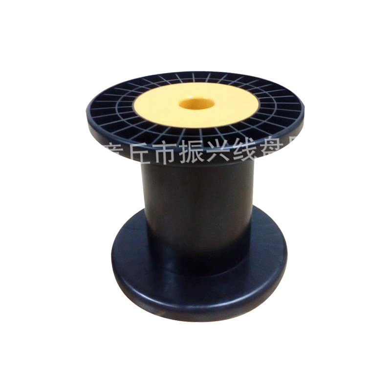 金属丝包装线轴 塑料线盘工字轮塑料卷线盘注塑加工定 制厂家供应白底实物图