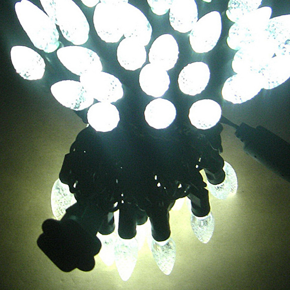 Factory direct sales of led waterproof strawberry light strings, outdoor RGB Christmas festival decorative light strings, wholesale of seven-color light strings details Picture