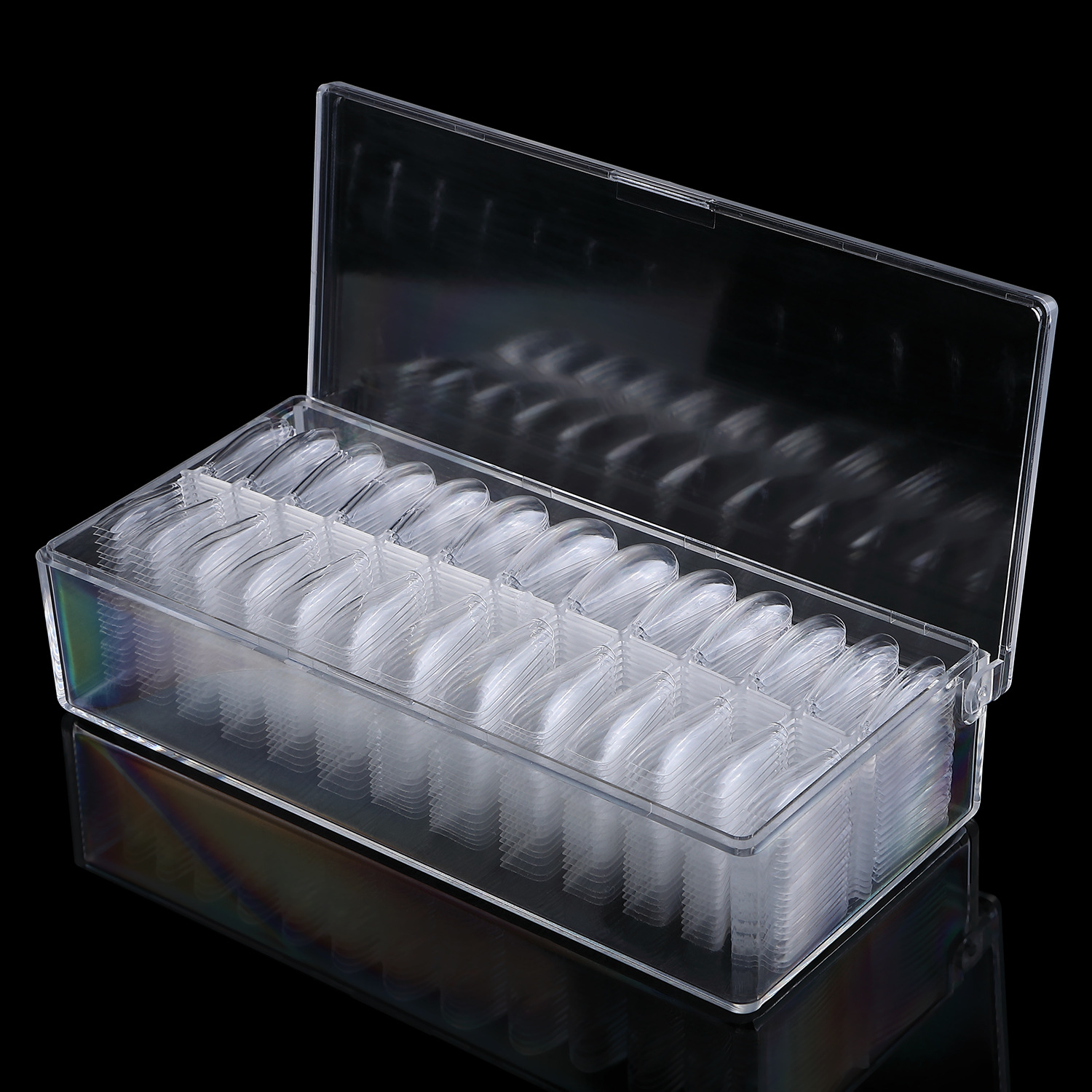 Factory direct sales of 504 acrylic box sets of the popular long ballet trapezoidal armor shanilak details Picture