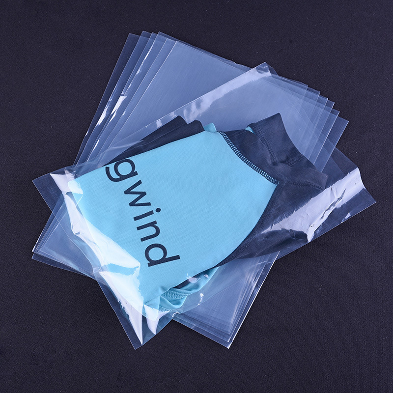 pe袋平口袋 透明服装塑料袋内膜袋 防水防潮加厚印刷热封口包装袋详情图3