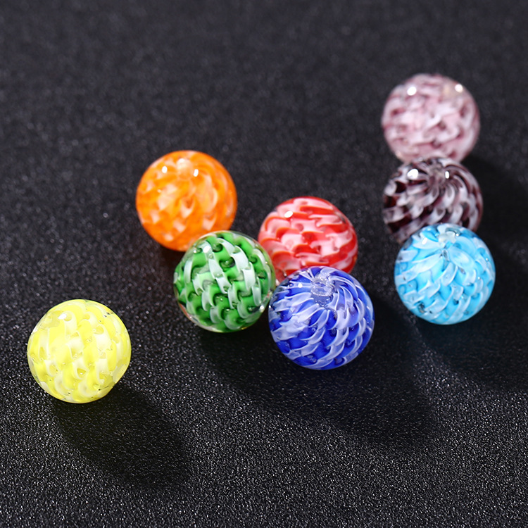 Hanyu Yuan Japanese-style threaded glass bead fine earrings, hair accessories, diy handcrafted bracelets, beaded jewelry and accessories wholesale details Picture