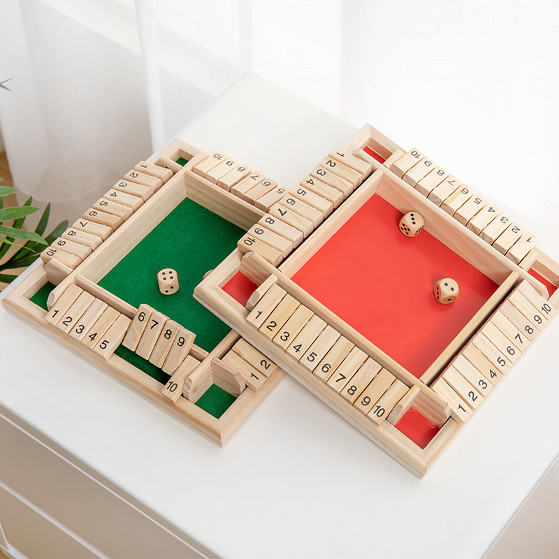 Quadruple card game digital game toys children board game Bar party casual gambling game details Picture