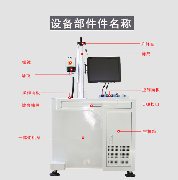 激光切割机实物图