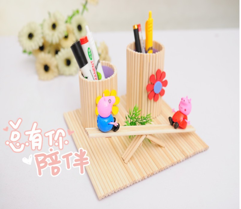 木棍/圆木棒彩色雪白底实物图