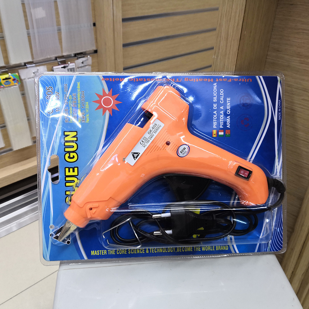 Limited 80W Fast Melting Hot Melt Glue Gun Hot Melt Glue Gun Scientific Design Factory Direct Sales Application Scenario