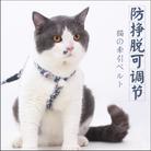 厂家直销宠物猫咪工字胸背日式猫咪牵引绳防脱胸背带