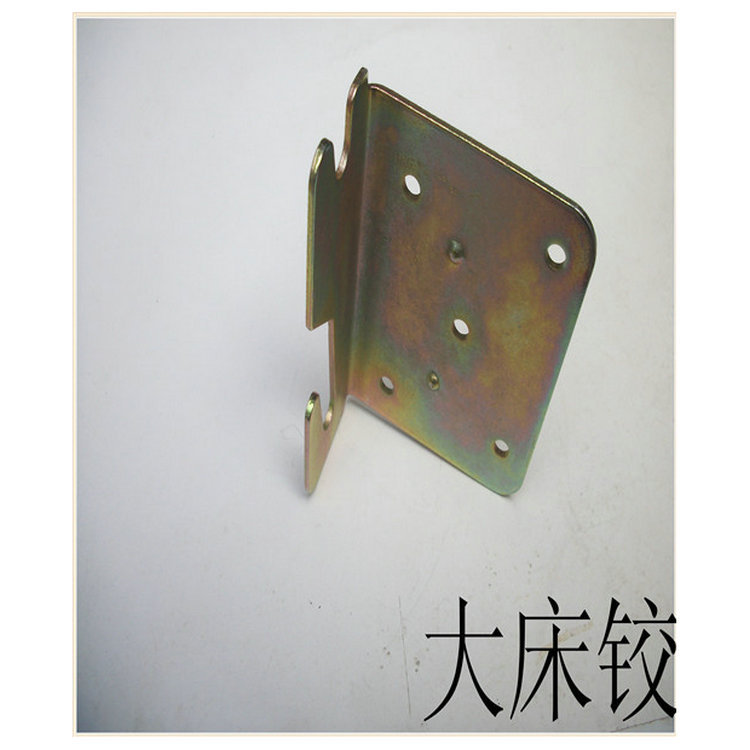 Manufacturers Supply Furniture Metal Stamping Parts Iron Wood Bed Connecting Piece Furniture Large Bed Hinge Bed Hook Accessories Application Scenario