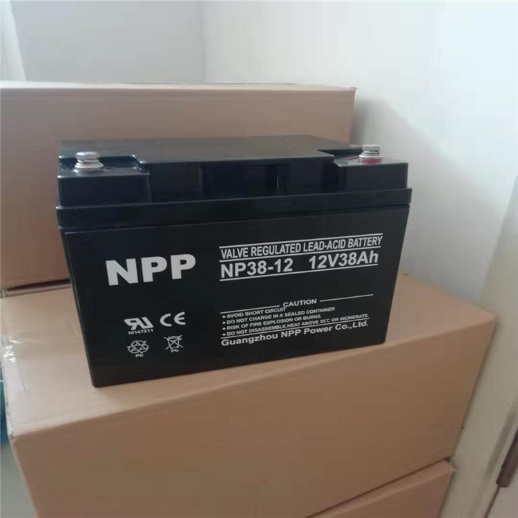 Npp Battery Np38-12 Npp Battery 12V38ah Solar Battery Ups Battery In Stock