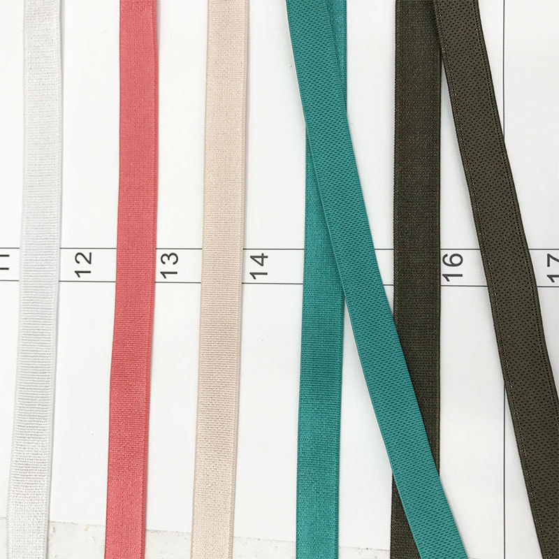 Manufacturers Spot 802# Wrap Elastic Elastic Nylon Wrap Edge Strip Color Down Jacket Sideband Specification drawing