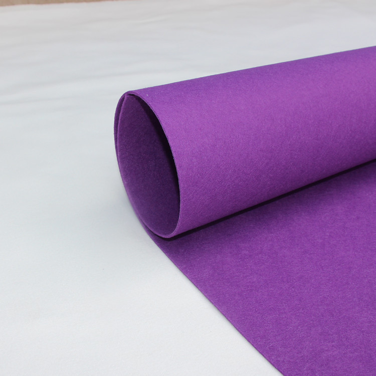 Color Felt Cloth Non-Woven Printing Process Felt Cloth Back Rubber Sound Insulation Felt Non-Woven Felt Specification drawing