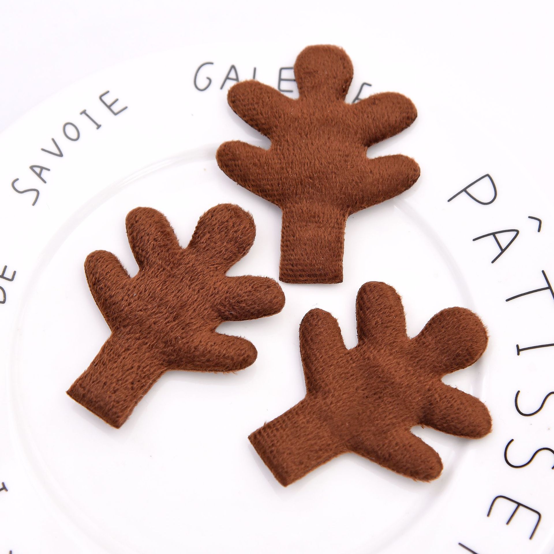 超声波精致鹿角服饰辅料儿童帽子发箍配件diy手工饰品配件