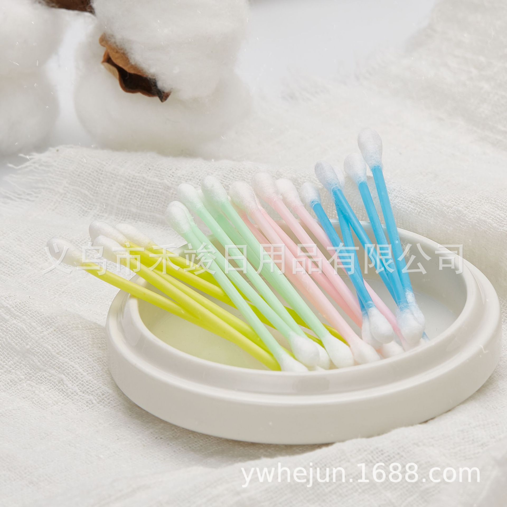 棉签/卸妆湿巾/牙签/棉签盒/棉签尖头细节图