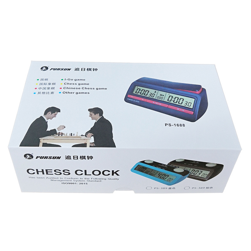 Chasing Day Genuine Ps1688 Export Chess Clock Chinese Chess Go Chess Match Timer Clock Net Lot Item Picture