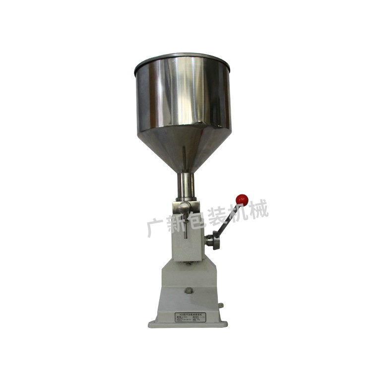 A03 Manual Filling Machine Paste Liquid Mascara Liquid Foundation Filling Machine Small Filling Machine details Picture