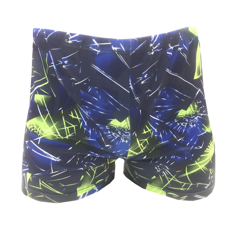 Flores color tamaño más pantalones de baño para hombres boxer plus plus fat swimwear spa playa pantalones cortos para hombres fábrica directa Specification image