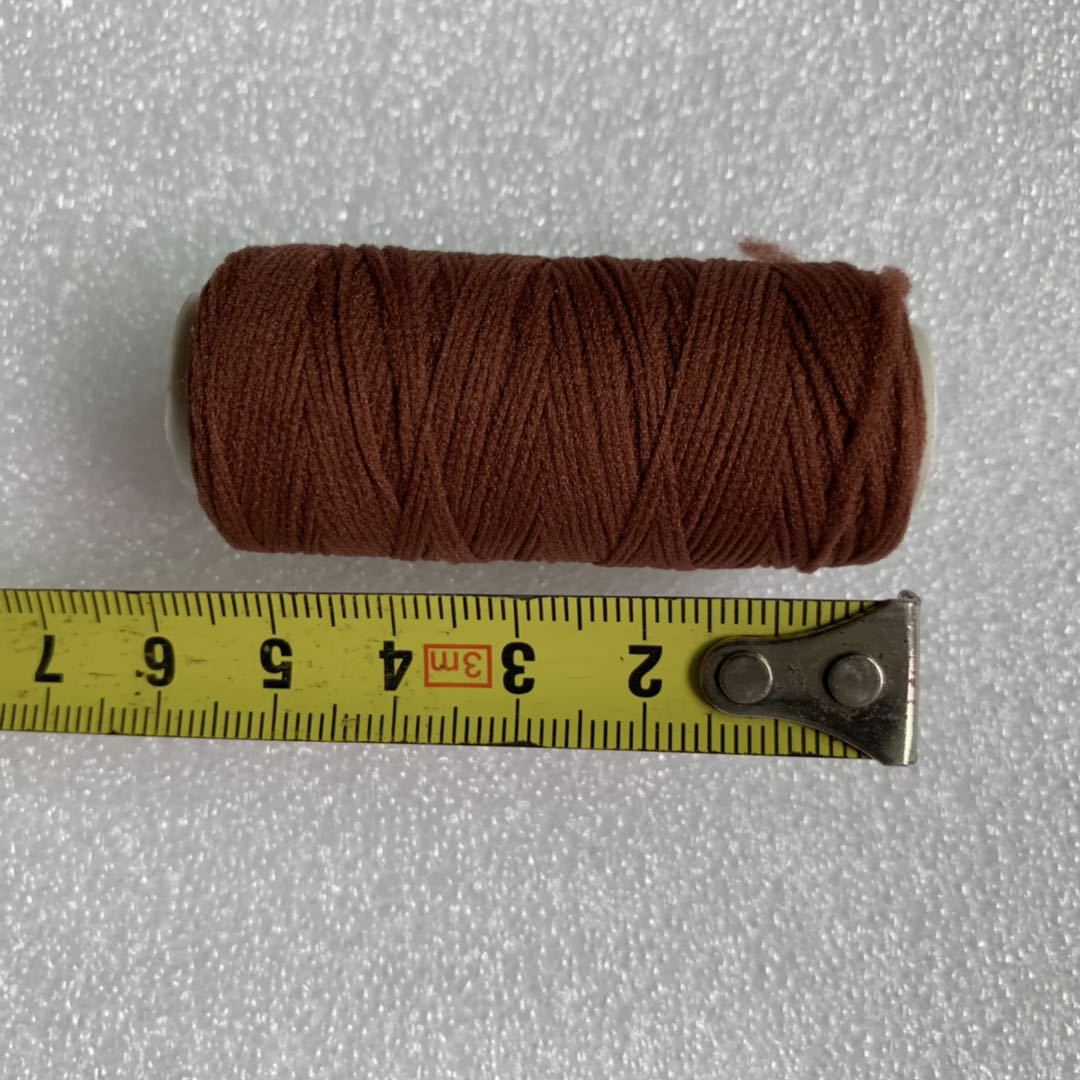 Wholesale quality coffee color QQ line DIY accessories handmade flower hair accessories bow tie flower tie line elastic line Application Scenario