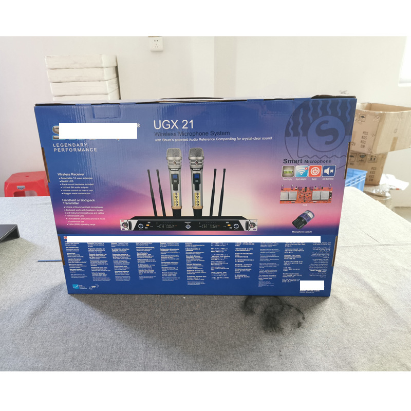 UGX21 一拖二 无线话筒 无线麦克风 Wireless Microphone