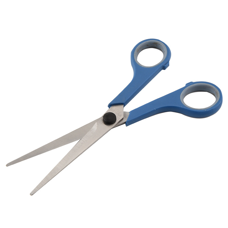 不锈钢橡塑办公剪刀多用学生剪文具儿童剪刀剪家用剪纸详情图3