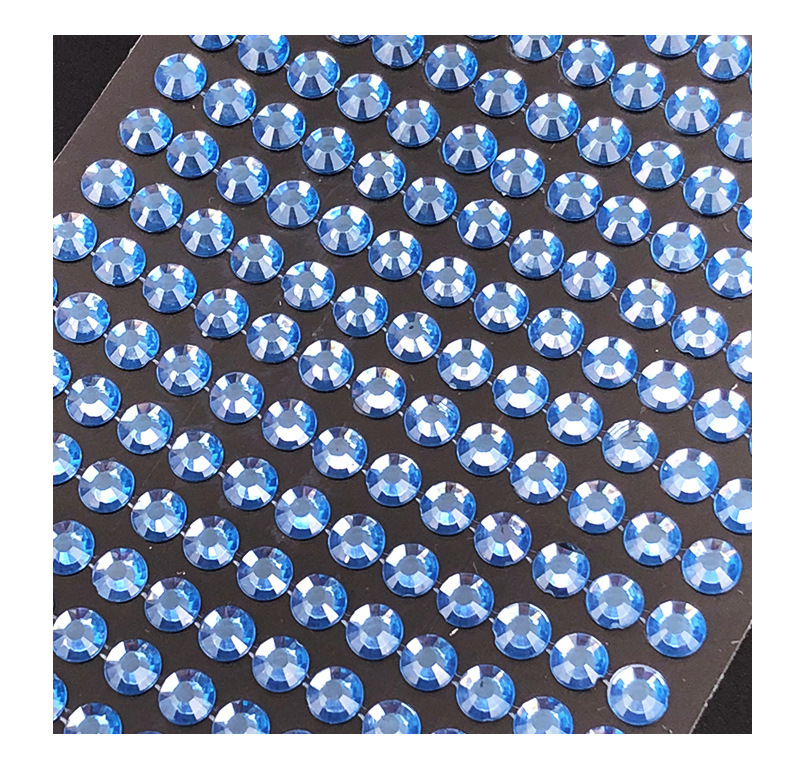 In-stock acrylic children's DIY decorative diamond stickers, gemstone stickers, hair stickers, car accessory decorative stickers, one-piece package Application Scenario