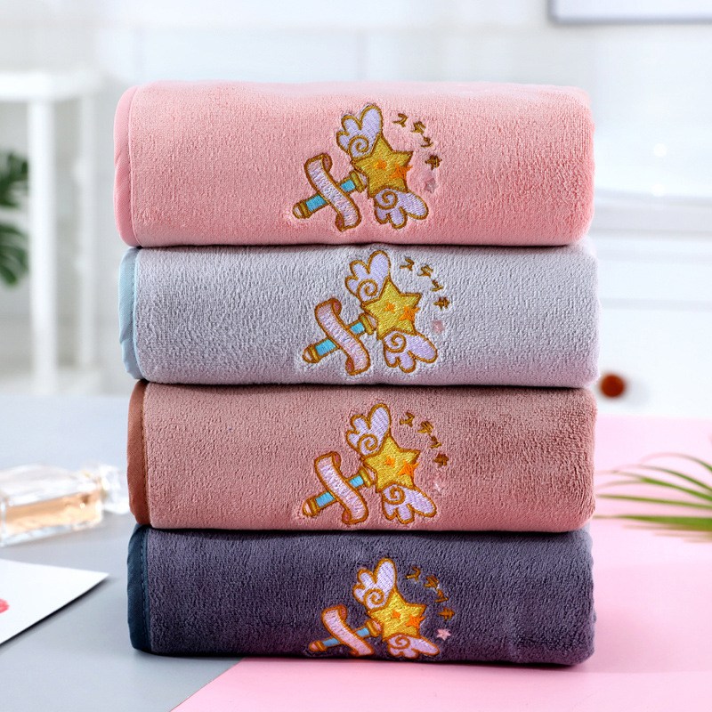 Topo Factory Direct Microfiber Original Thorn Fairy Stick Mother Towel Soft Fast Absorbent Edge 37*76 Application Scenario