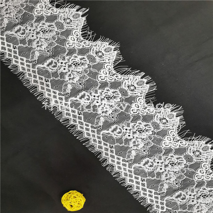 Wholesale of elastic lace, lace curtains, lace clothing, lace water-soluble embroidery watermark lace fabric
