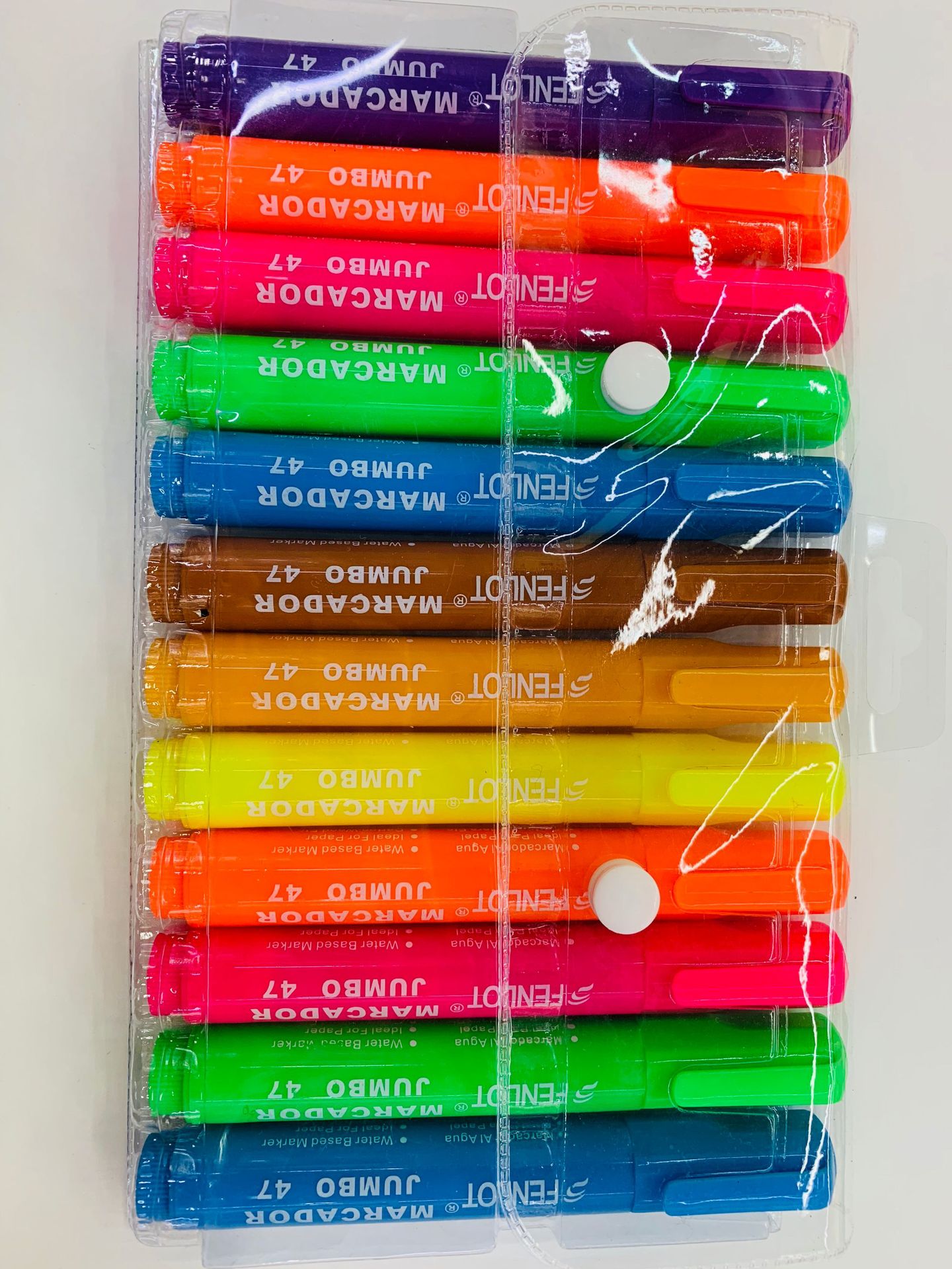Manufacturers Wholesale Color Waterborne Marker 12 Color Tape Hook Writing Easy To Erase Marker Stationery Wholesale Factory Application Scenario