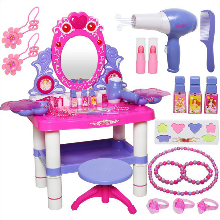 Girls play home children's makeup toys dressing up princess makeup birthday gift 6-7-8 year old girl Huaixing 0099 Specification drawing