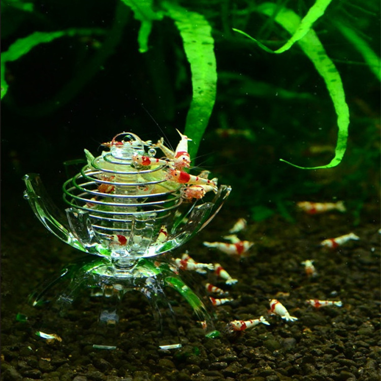 Multi-functional spinach cage, fish and shrimp feeding cage, Moss shelter (crystal shrimp, ornamental shrimp)