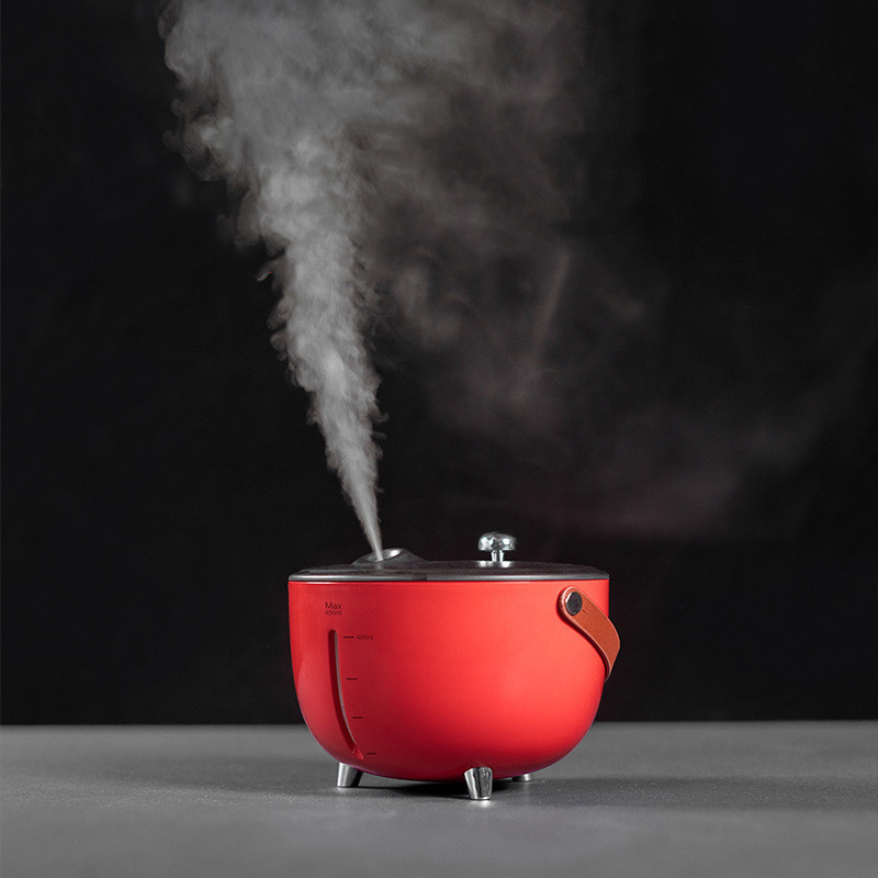 Hong Kong Wind Retro Retro Small Ancient Humidifier Office Desktop Home Indoor Decoration Quiet Water Air Purification details Picture