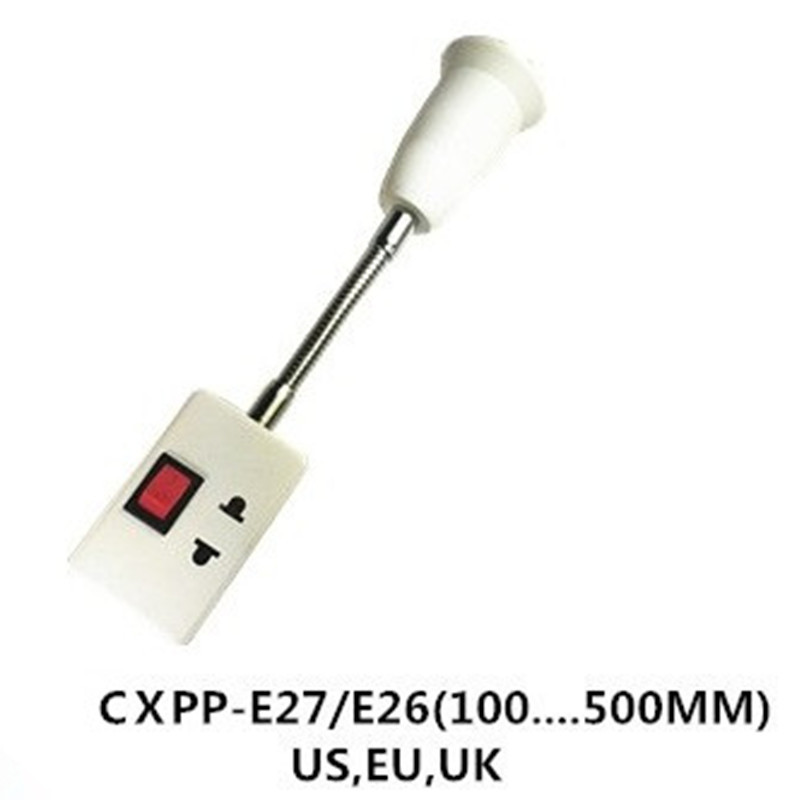 Supply lamp holder converter Universal lamp holder converter e27 UK EURUS Standard lamp holder with switch socket