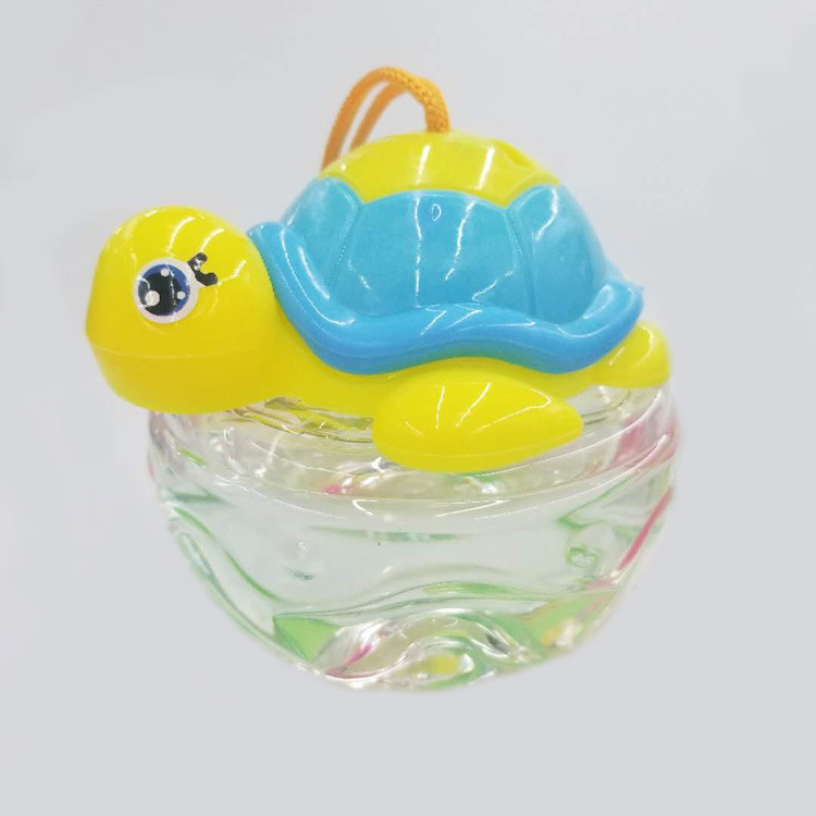 水族卡通塑料小鱼缸 手提鱼瓶龟瓶 QQ鱼瓶摆摊儿童玩具 宠物盒详情图4