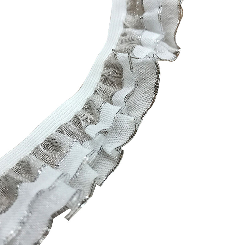 Unilateral Double-Layer Elastic Belt Garment Accessories Diy Jewelry Webbing Manufacturers Direct Sales Quality Assurance Item Picture