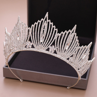 2018 New style leaf hair combs, cross-border export bestsellers, handcrafted flower bride headwear, hair accessories, bride accessories wholesale pic 3