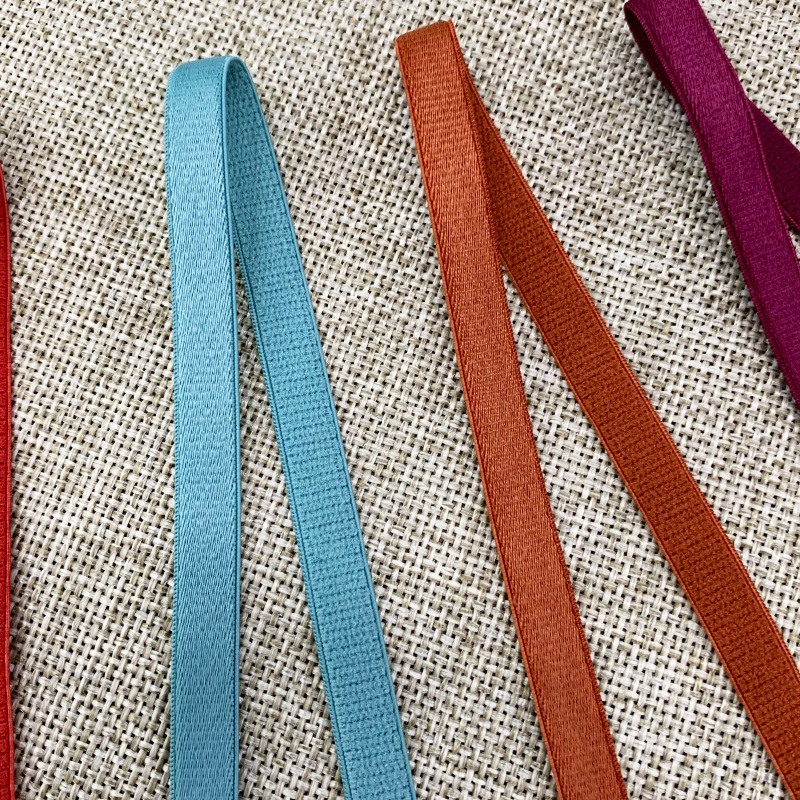 Color 2.0 Bi-Directional Wooden Ear Webbing Clothing Accessories Wedding Wrist Strap Accessories With Mesh Elastic Specification drawing