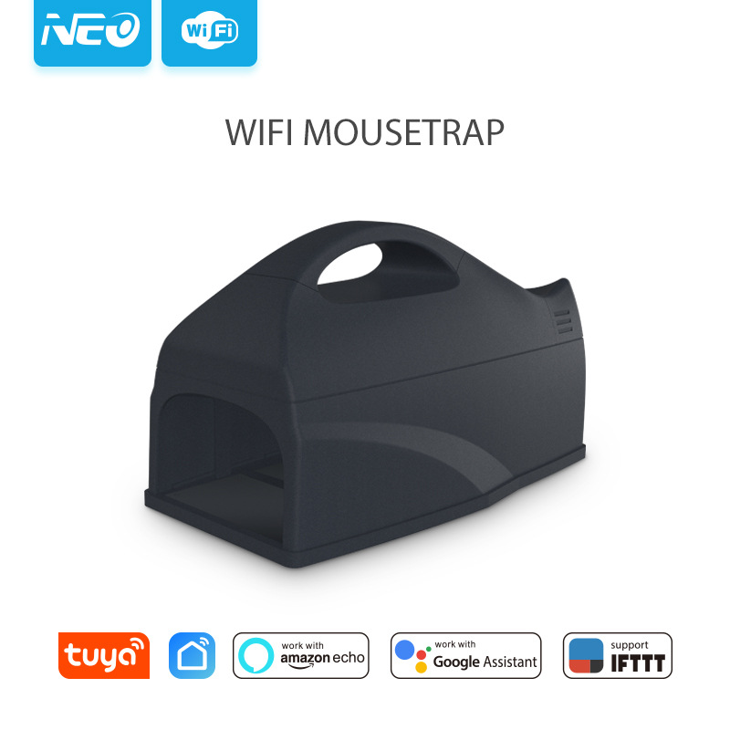 NEO WiFi Mousetrap WiFi智能无线老鼠笼灭鼠器 涂鸦智能扑鼠器详情图3
