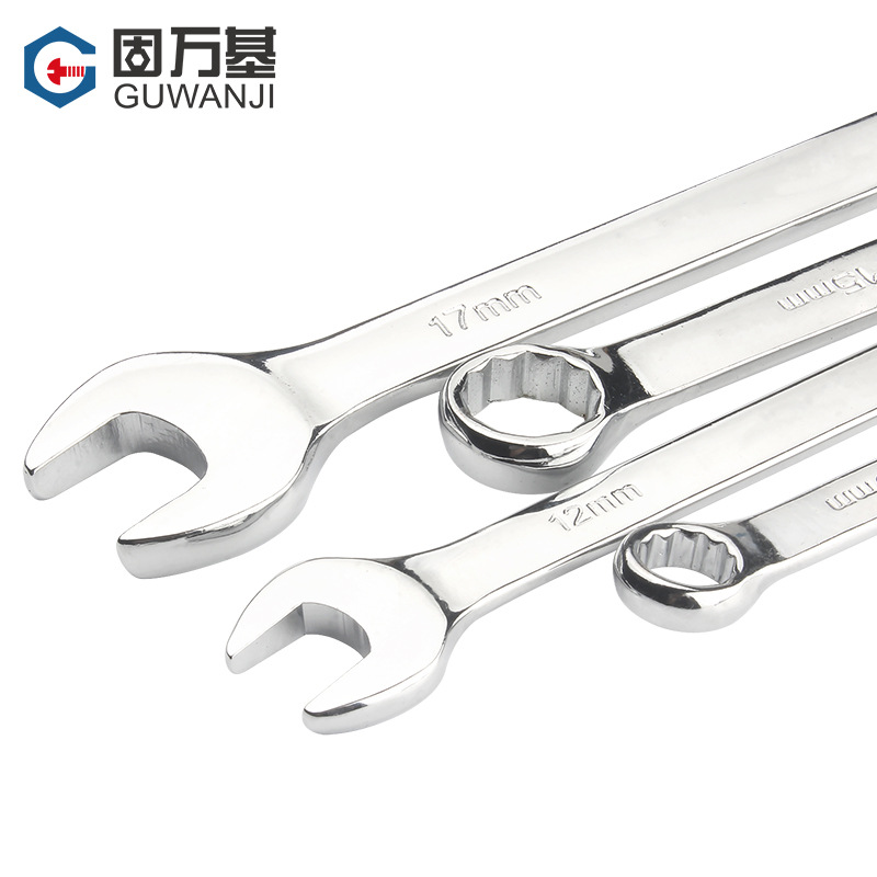 固万基梅开两用扳手开口扳手梅花呆扳子汽修梅开工具套装6mm-28mm Specification image