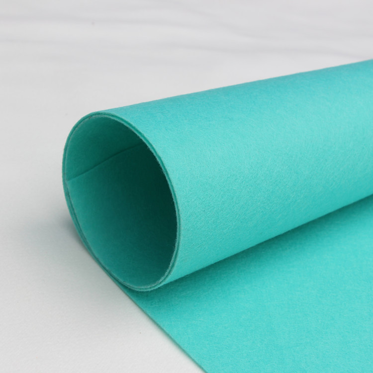 Color Felt Cloth Non-Woven Printing Process Felt Cloth Back Rubber Sound Insulation Felt Non-Woven Felt details Picture