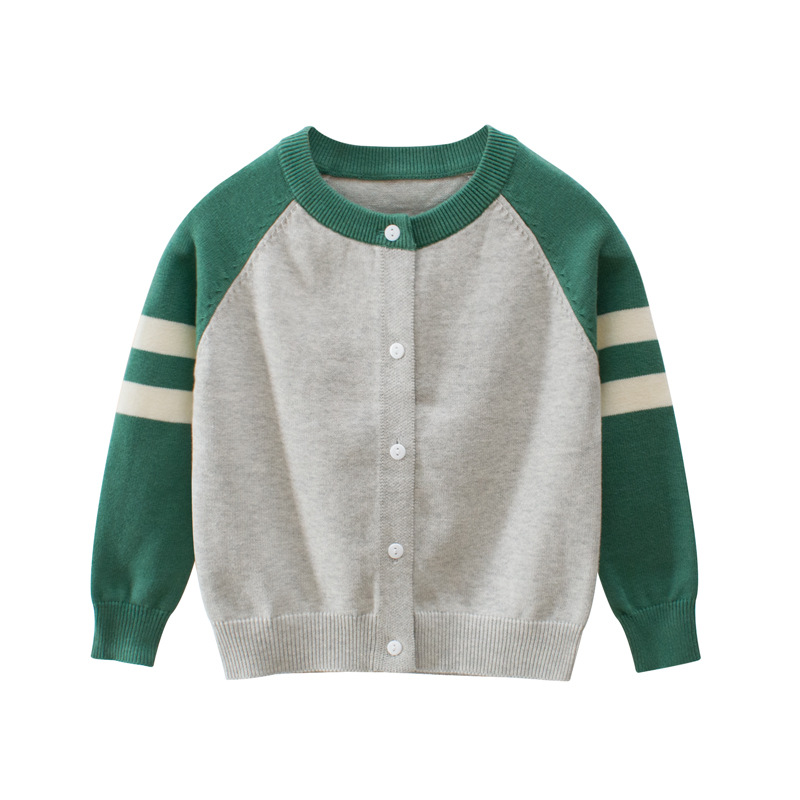 27kids韩版童装男童秋装儿童毛衣批发 中小童外套针织衫一件代销详情图5