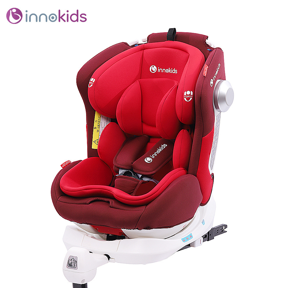 innokids儿童安全座椅0-4-12岁汽车用婴儿宝宝车载360度旋转坐躺详情图5