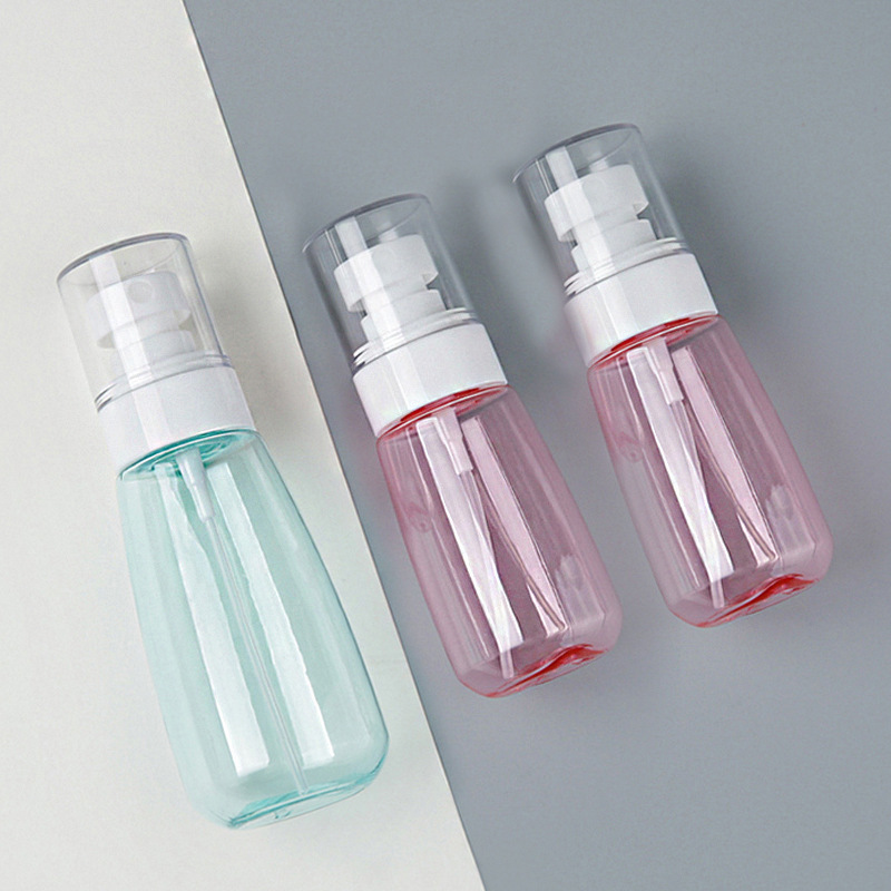 UPG喷雾瓶 防晒小喷壶100mlU型香水分装瓶透明化妆品按压塑料瓶子图